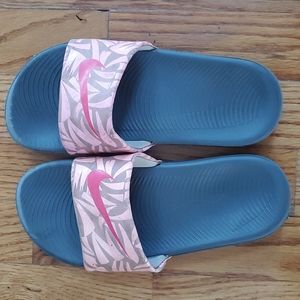 Nike girls slides